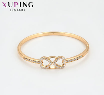 Pulsera de Oro 18k Xuping con Diamantes – Look Europeo Asiático