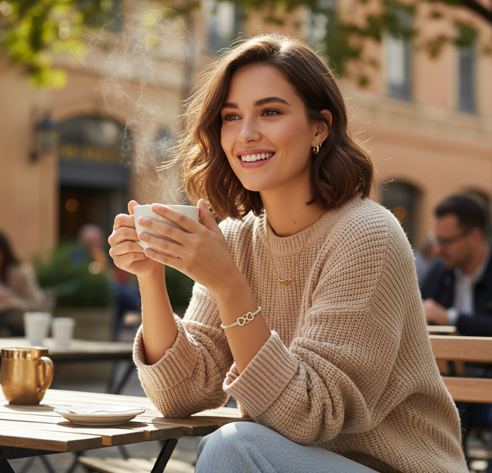 Pulsera de Oro 18k Xuping con Diamantes – Look Europeo Asiático