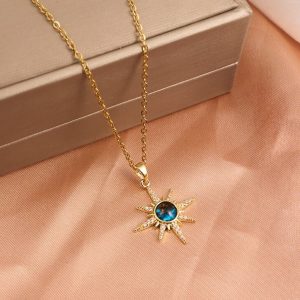 collar estrella dorado brillante: perfecto para cualquier ocasión