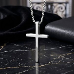 collar cruz italiana asleÉ | colección fe y elegancia exclusiva